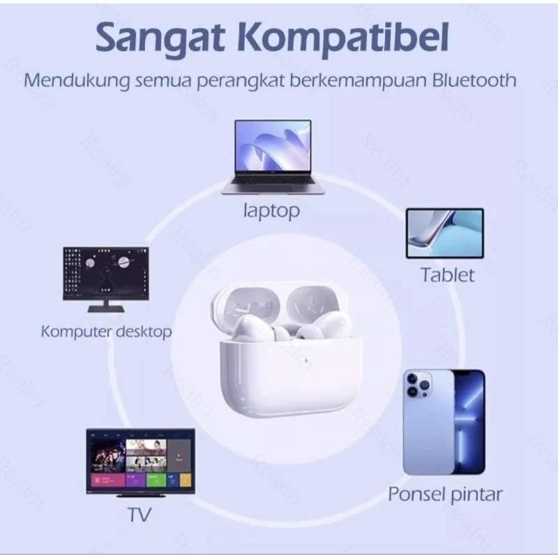 Headset Bluetooth TWS Airpods