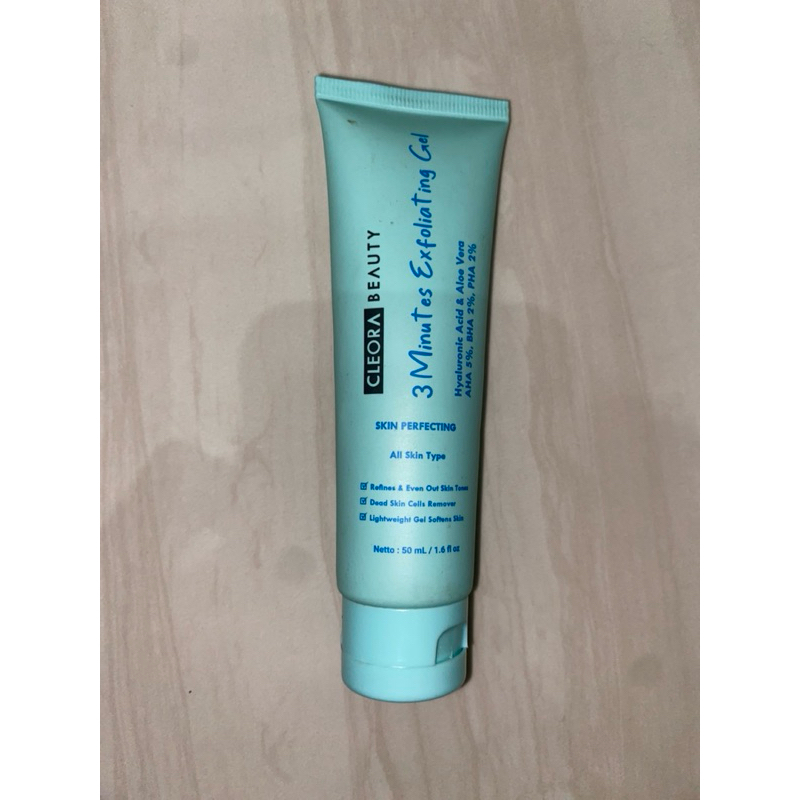 [PRELOVED] (BPOM/ORI) Cleora 3 Minutes Exfoliating Gel