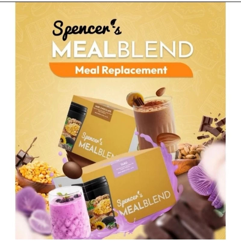 

Spencer's Mealblend All Varian | Minuman Sehat untuk Diet | Pengganti Sarapan
