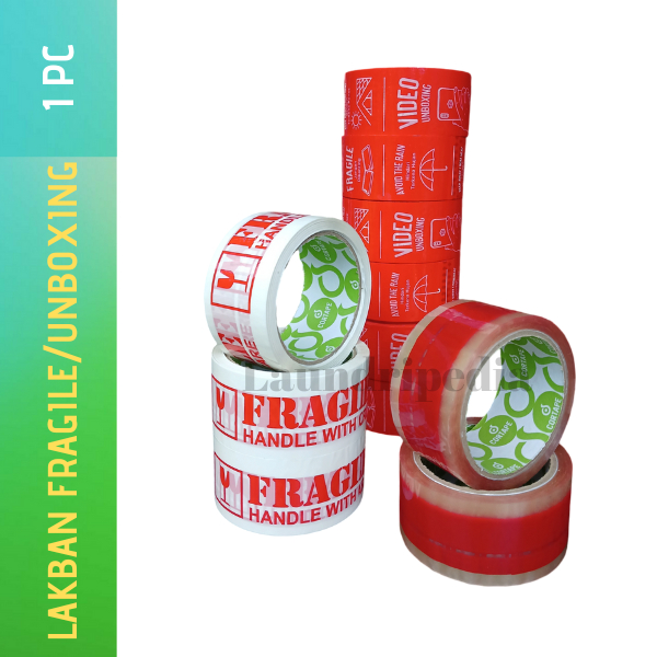 

Lakban FRAGILE/Lakban UNBOXING 48 mm / 2 inch