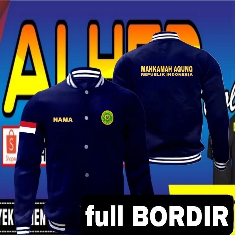 jaket mahkamah agung jaket bomber mahkamah agung jaket MA RI jaket bomber MA RI jaket baseball MA RI