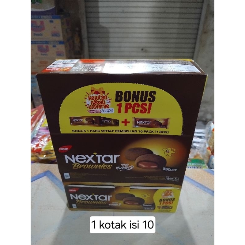 

NABATI NEXTAR BROWNIES ISI 10