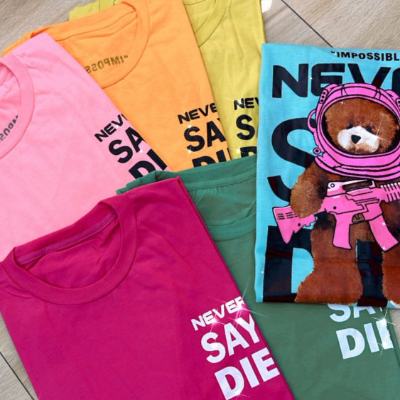 KAOS OVERSIZE WANITA/KAOS BEAR ALLSIZE