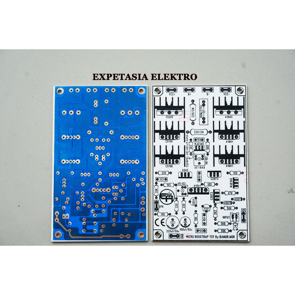 PCB MICRO BOOSTRAP TEF FULL HEATSINK