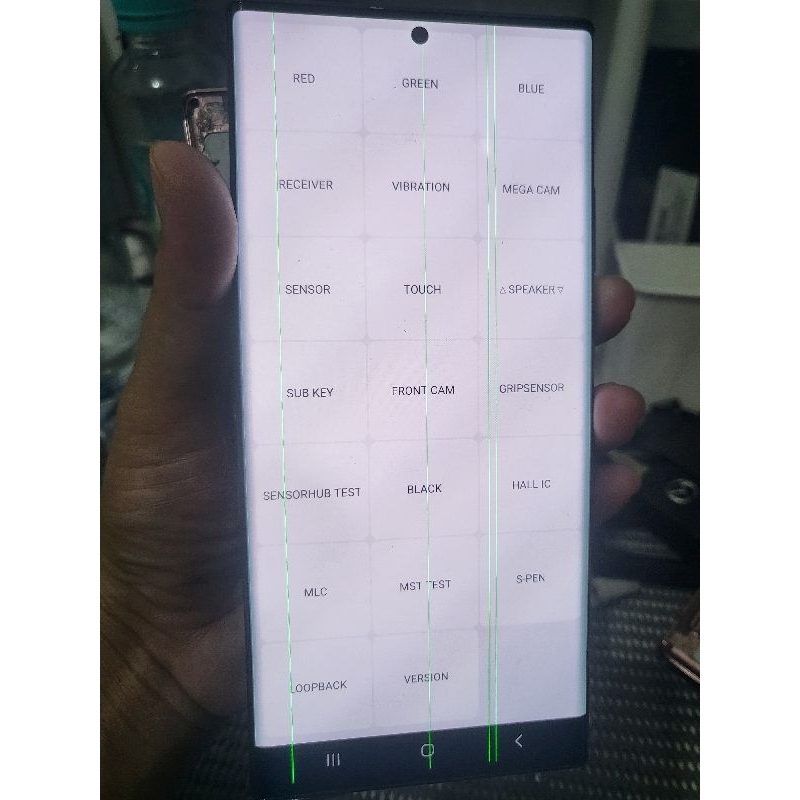 LCD ORIGINAL COPOTAN  SAMSUNG NOTE 20 ULTRA