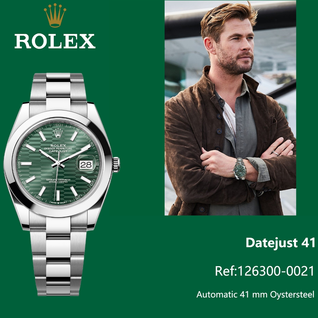 Rolex Asli Original 100%  Datejust M126300-0021 jam tangan pria otomatis Jam tangan mekanik Swiss
