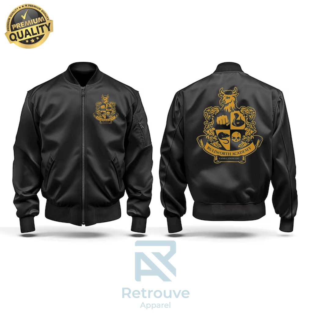 Jaket Bomber BULLY BULLWORTH  Jaket Bomber Pria