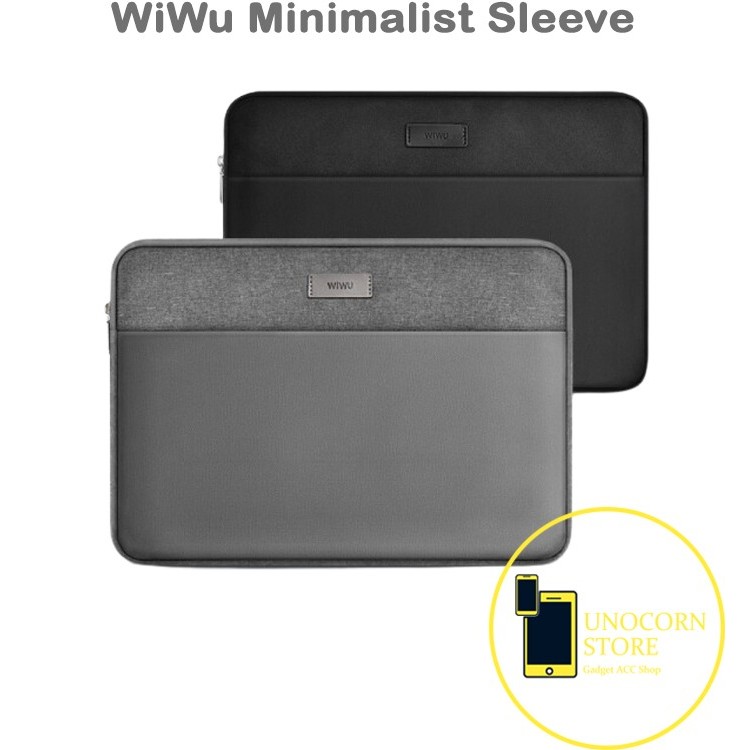 Sleeve Case WIWU Minimalist Laptop MacBook 14" / 15.6" Protective Bag