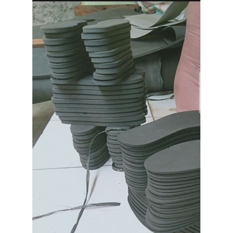 insole sepatu alas sepatu tebal 8 mili alas sepatu safety/PDH/PDL/TNI/POLRI