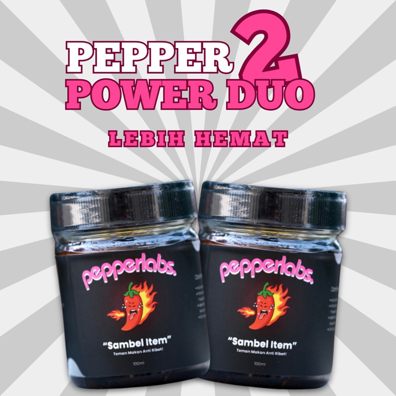 

PEPPERLABS SAMBAL BUMBU HITAM BEBEK MADURA / SAMBEL BEBEK HITAM MADURA / SAMBEL IRENG MADURA - 2PCS / BUMBU ITEM