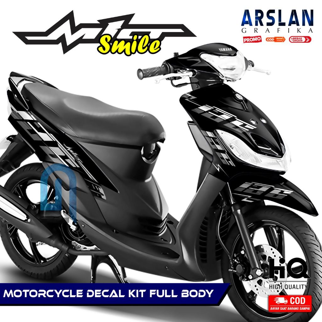Stiker MIo Smile Full Body Decal MIo Smile Full Body Dekal MIo Smile Full Body Variasi / Desain VIET