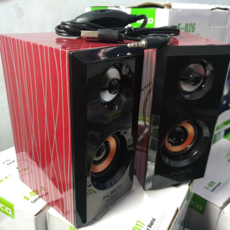 SPEAKER MINI BASS FLECO SOUND AKTIF MINI F17 F16 UETOOTH UNTUK LAPTOP KOMPUTER TV GINAL 1 ASLI