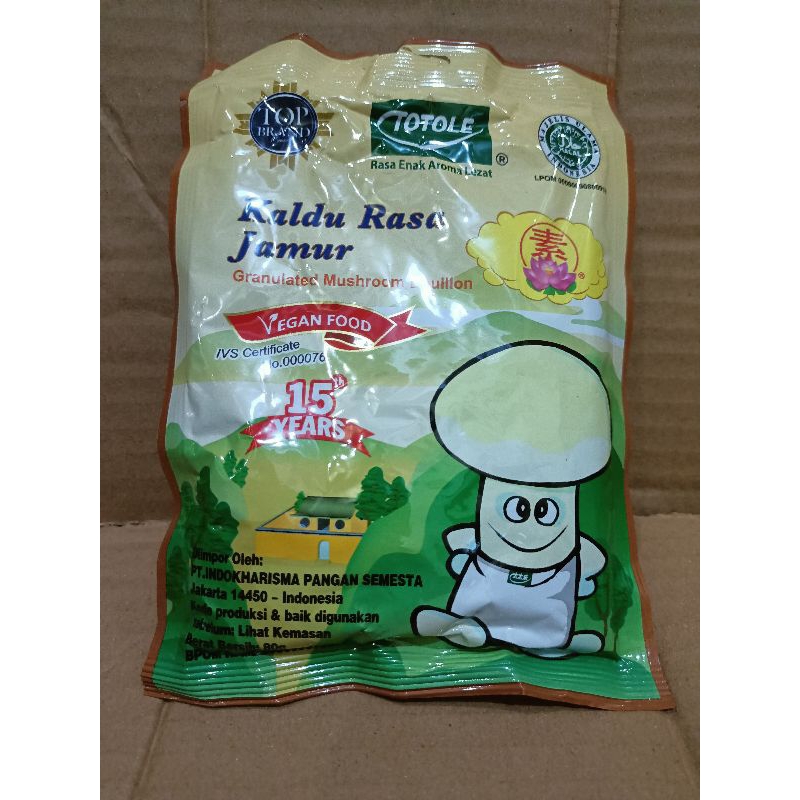 

totole kaldu jamur 80 gram