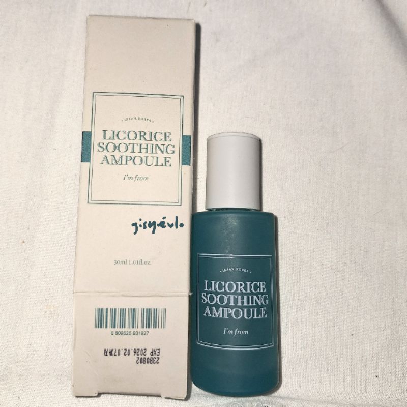 PRELOVED I'm From Licorice Soothing Ampoule 30ml