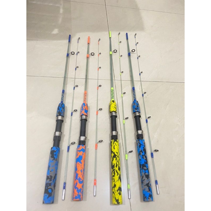 joran pancing udang galah 120 135 150 cm