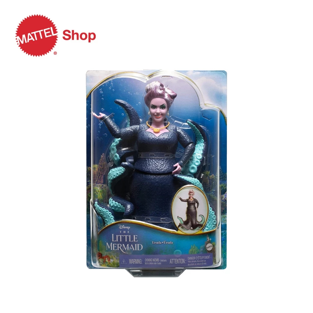 The Little Mermaid 2023 Ursula Doll - Boneka Karakter Disney Princess Original