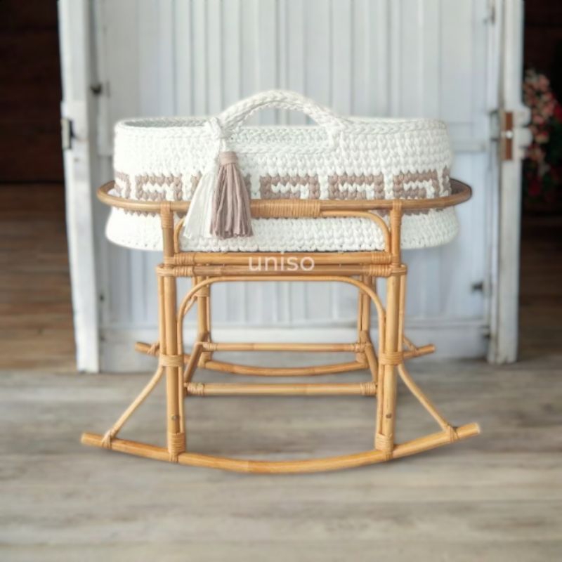 MARILA Keranjang Rajut/ Newborn / Keranjang Bayi/Diaper / Knitting /Popok