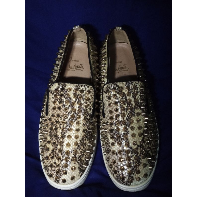 Preloved Christian Louboutin Snake Skin size 40