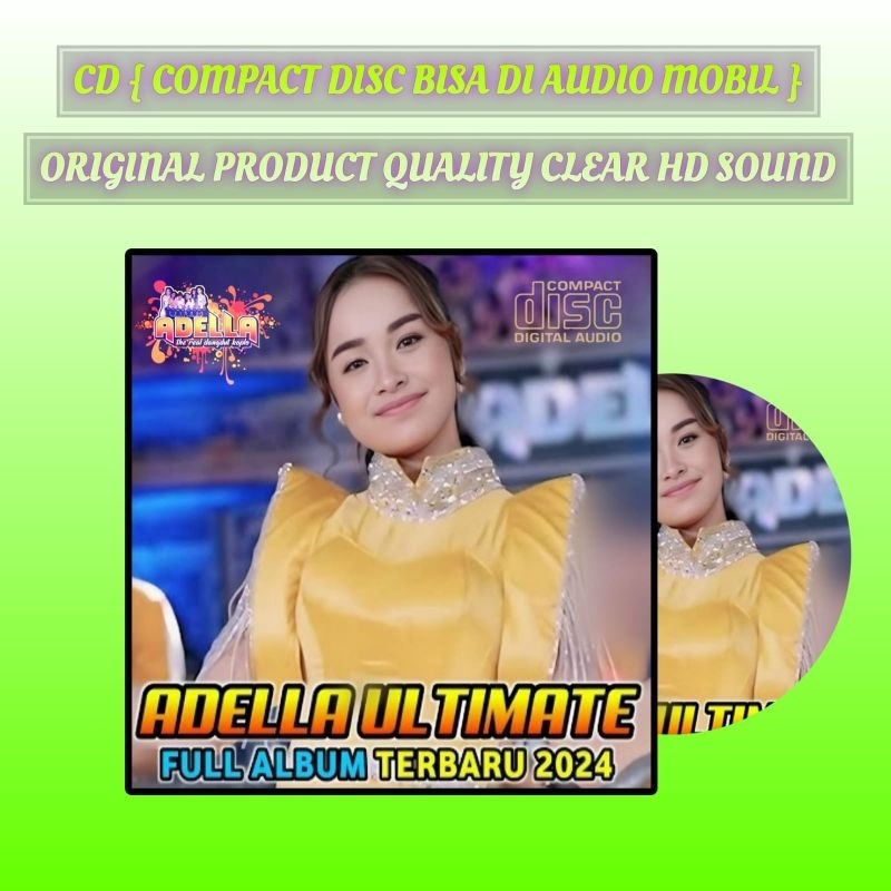 KASET CD MOBIL-KASET CD COMPACT DISC LAGU ADELLA-KASET MOBIL-CD LAGU MOBIL -CD LAGU MOBIL-CD COMPACT