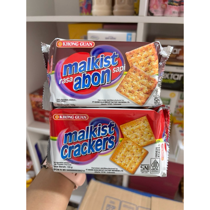 

Khong Guan Malkist Biskuit 135gram