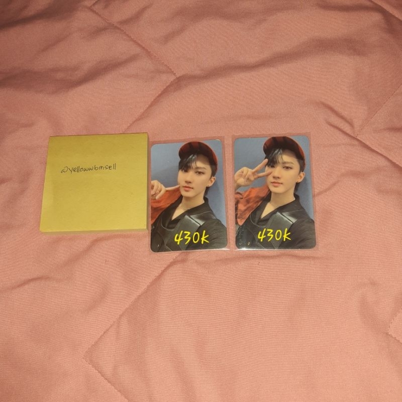 pc go live withfans changbin stray kids skz photocard wf vc pob GO生 