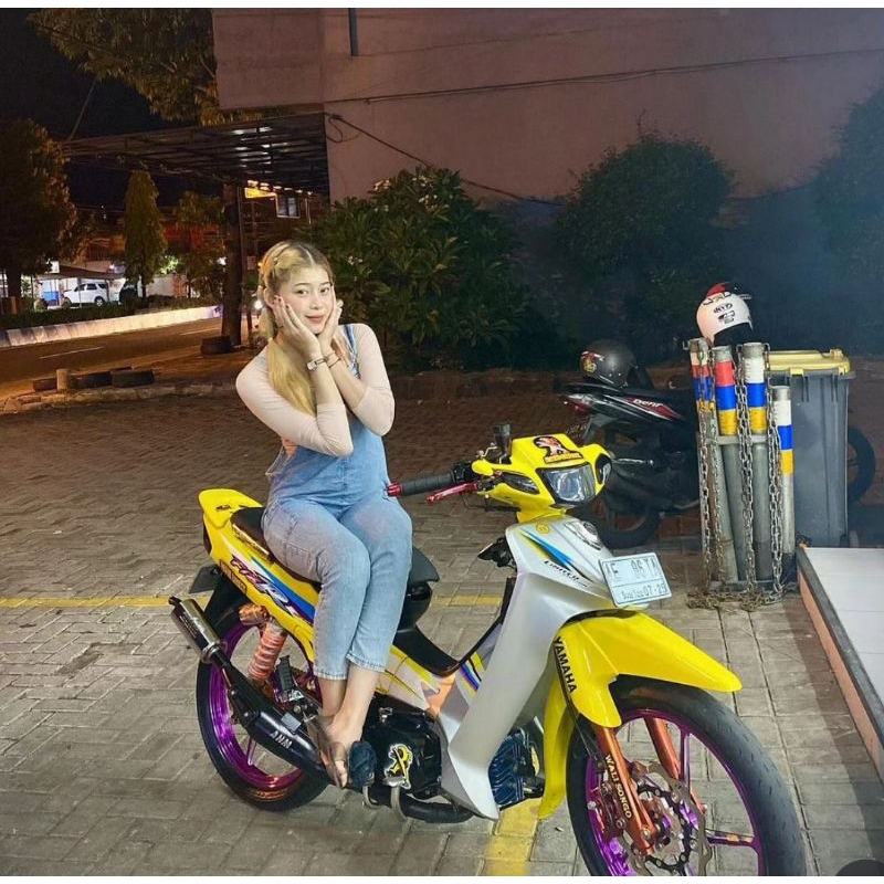 striping yamaha fizr f1zr fiz r limited kuning biru melenium terbaru