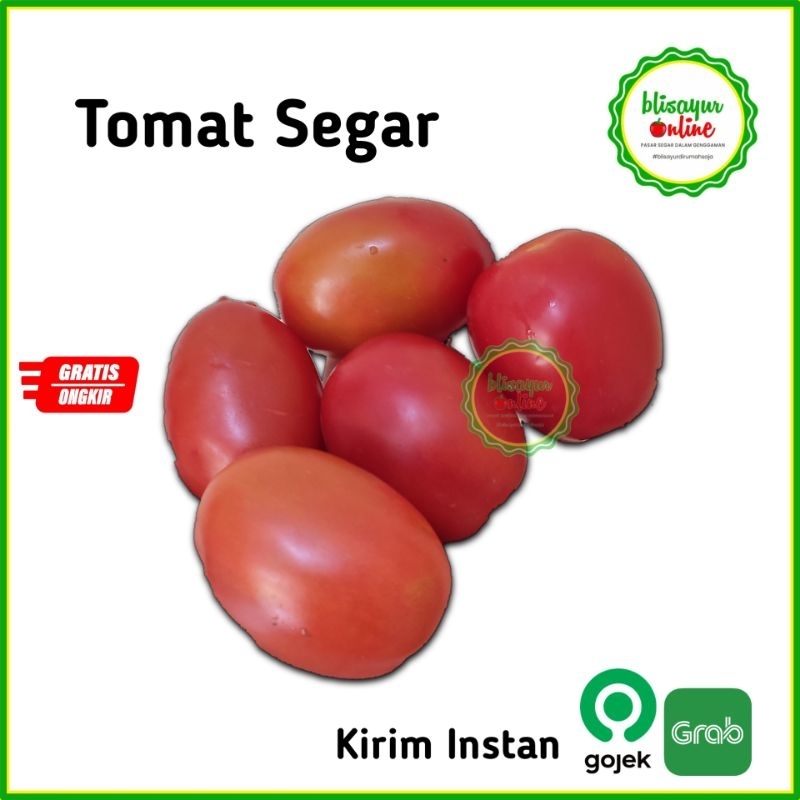 

Tomat Segar Fresh Kirim Instan Jabodetabek 250gr 500gr 1kg