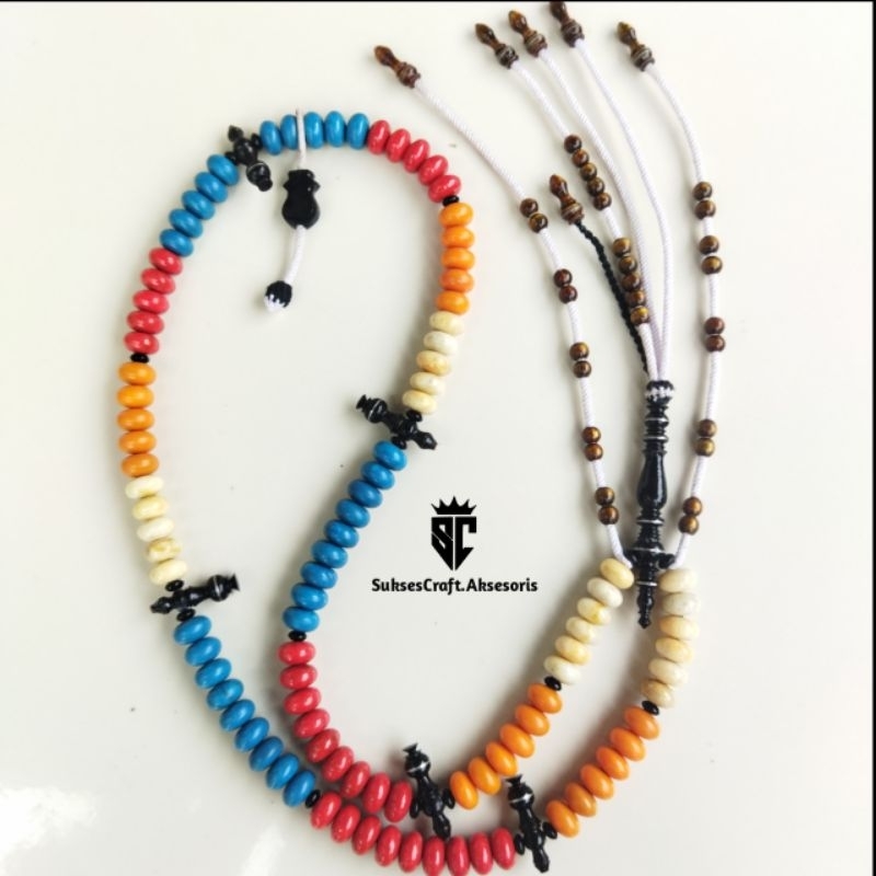 Tasbih marjan tasbih coral mix yuser setting tijani toriqhoh tijani istimewa