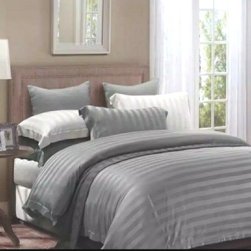 Bedcover Set Sprei Hotel Motif Salur Ukuran 90x200-200x200 AST
