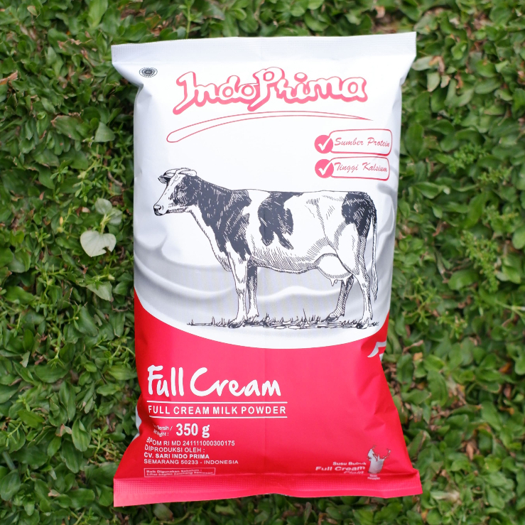 

Susu Bubuk Indoprima Full Cream (untuk penggemuk badan) ukuran 350 Gram