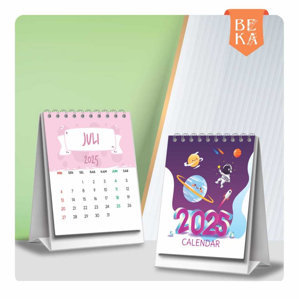 

KALENDER MINI PORTABLE TAHUN 2025 KALENDER MEJA UNTUK SOUVENIR ATAU HADAH