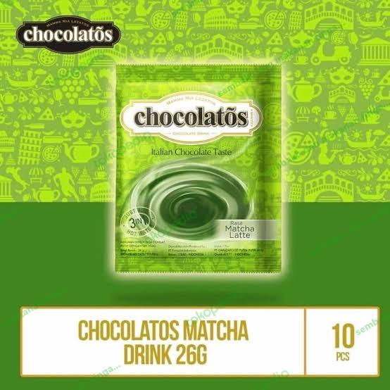 

Chocolatos Matcha Drink 24 gram