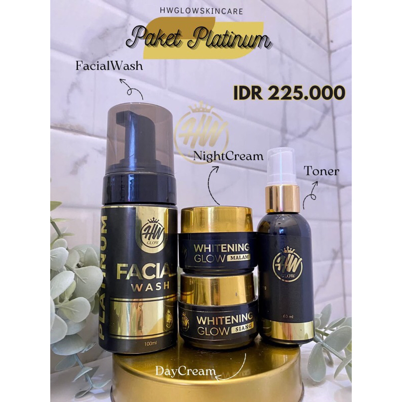 Paket Platinum HW Glow Skincare