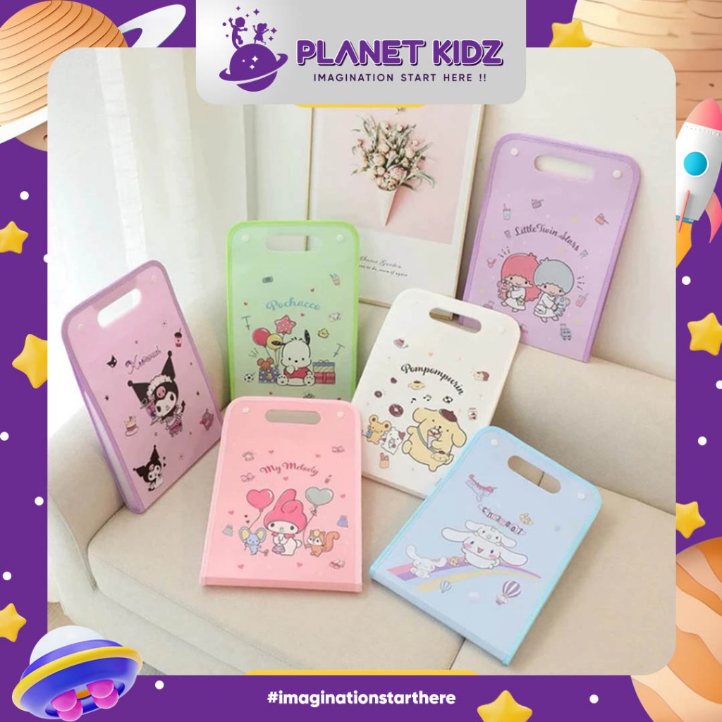 

PLANETKIDZ ATK34 Organizer kertas Map kertas Dokumen Keeper slot handle Folder Map
