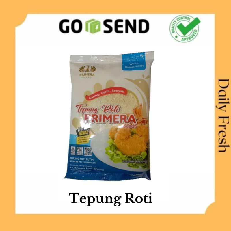 

Tepung Roti Primera Panko Putih Breadcrumbs Putih