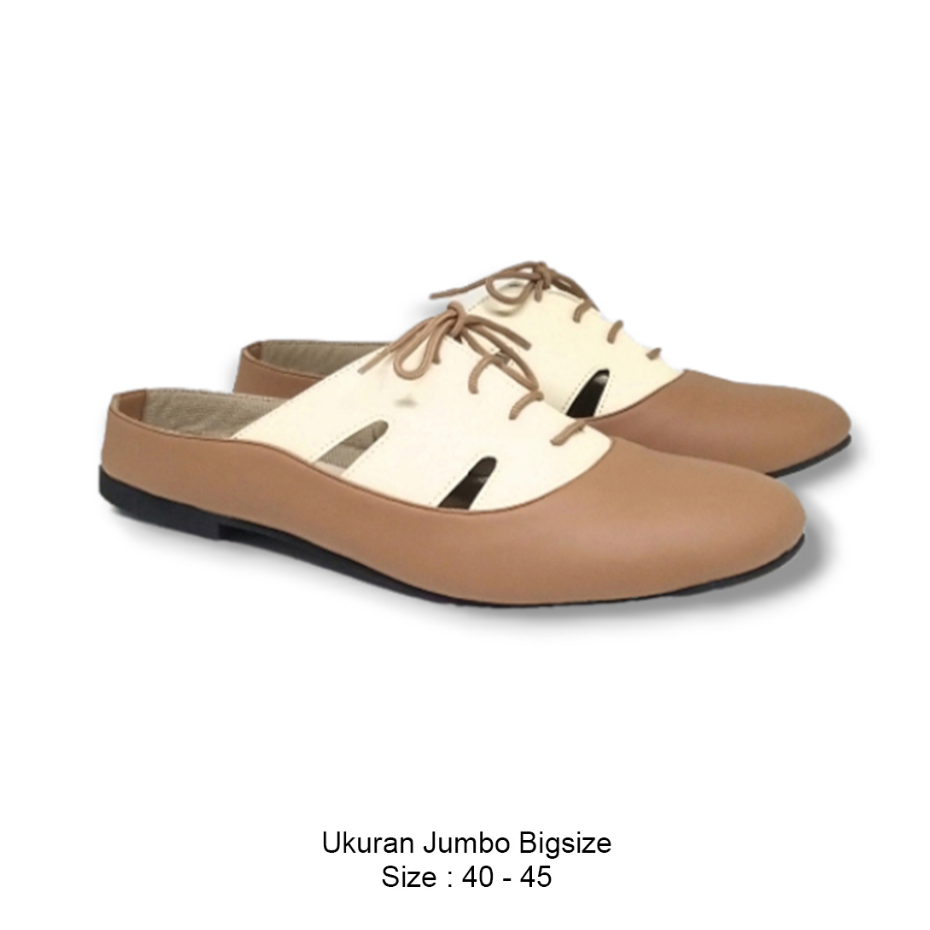 Sandal sepatu bustong wanita big size 41-45 sepatu sandal Jumbo cewek cewe