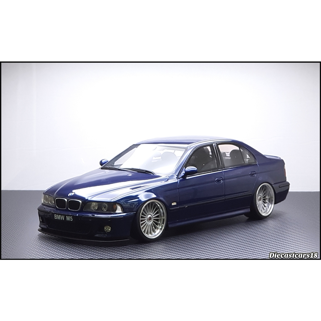 1/18 Ottomobile BMW E39 Dark Blue Custom Velg Alpina