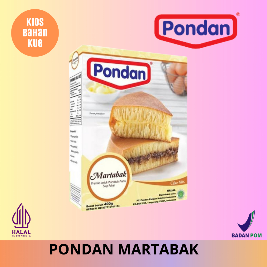 

PONDAN MARTABAK 400 GR-MARTABAK MANIS-PREMIKS MARTABAK-TEPUNG KUE