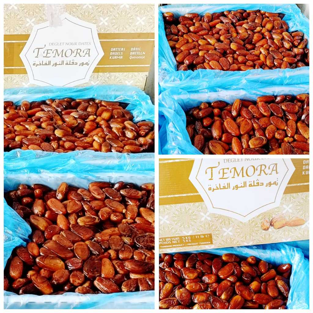 

Kurma Tunisia Madu 5kg TEMORA Deglet Nour Dates Tunisa Madu Non Tangkai 5kg