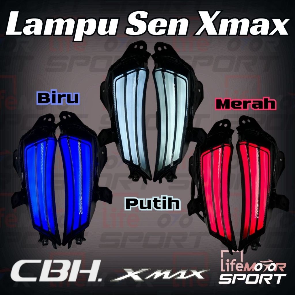 Lampu Sen Xmax Sein Yamaha Xmax 250 led - Sen Depan Yamaha Xmax 250