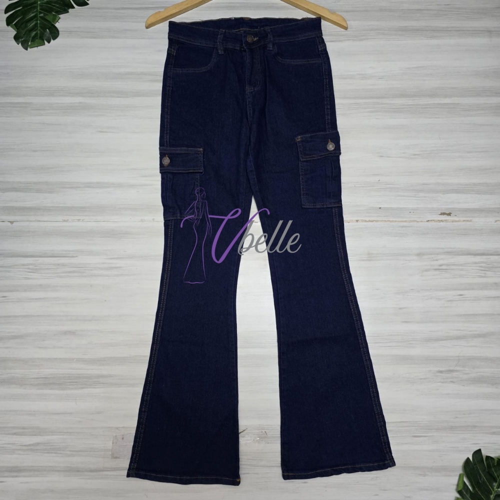 Reyo cargo denim pants