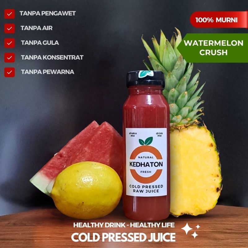 

Watermelon Crush - Cold Pressed Jus - Murni