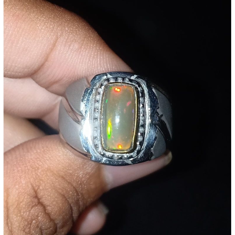 batu kalimaya teh (brown opal) asli natural top quality jarong