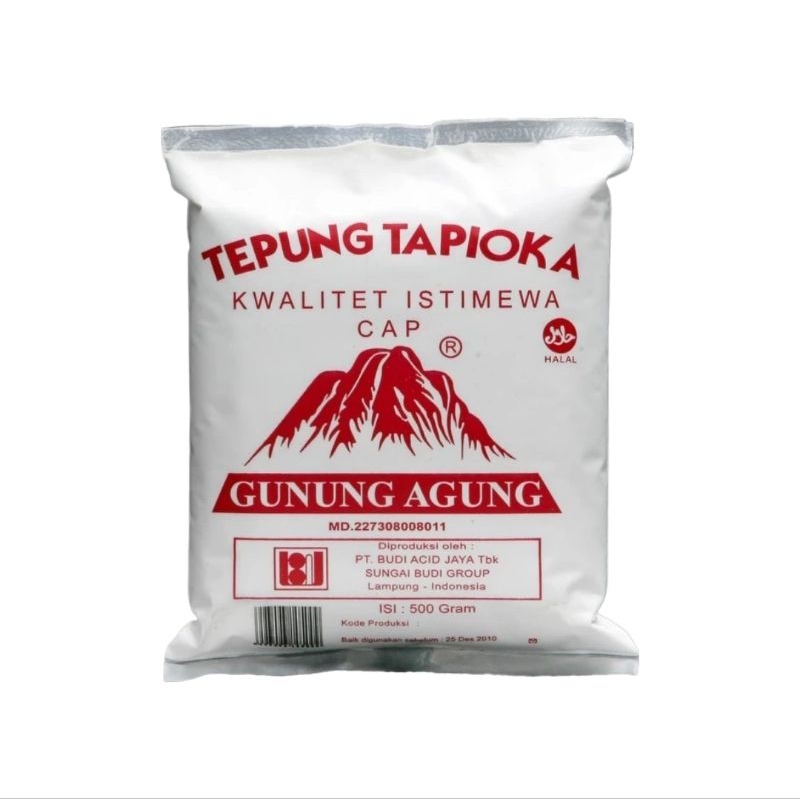 

Tepung Tapioka Cap Gunung Agung 500g