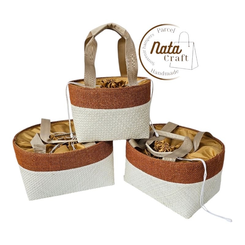 

Nata craft-Tas Keranjang Parcel Anyaman Tas Hampers Tas Goodiebag