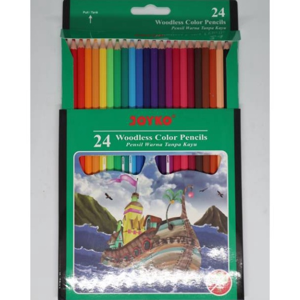 

KODE V78J Pensil Warna Joyko 24w CP14