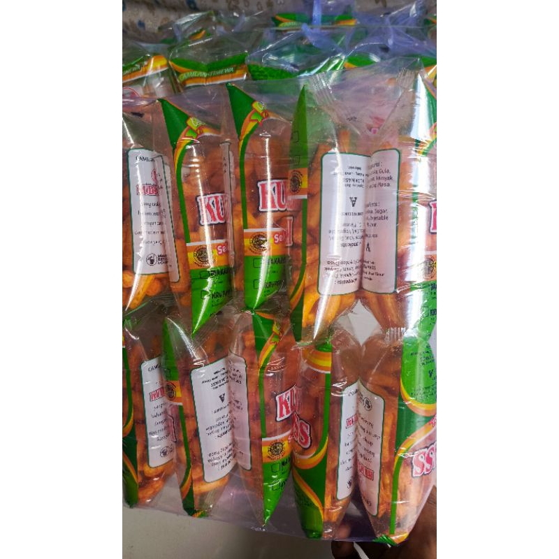 

1 Pack(10pcs) Kerupuk Stik Ikan Tongkol/Kerang UD. KUDA MASS A