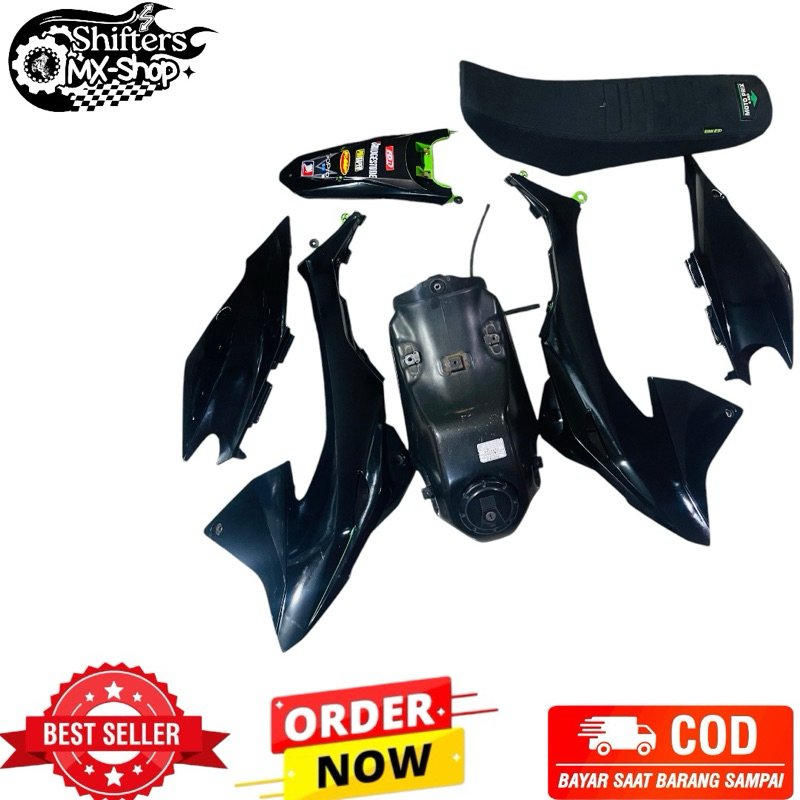 Body set klx bf original copotan motor -cover body original klx bf copotan