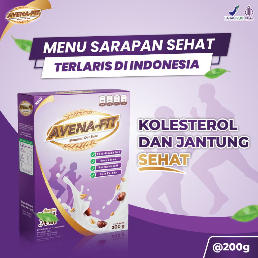 

Avenafit - Membantu Menurunkan Kadar Kolesterol dan Mengatasi Masalah Pencernaan