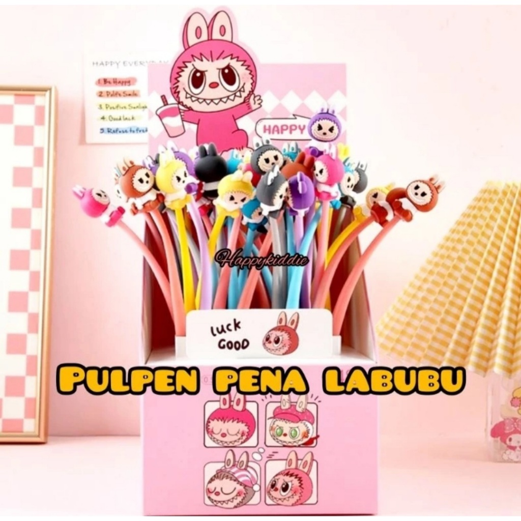 

Boneka Labubu Viral Pena Lentur Labubu Bulpen Goyang